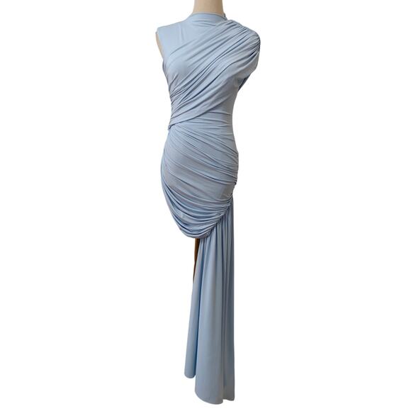 DE LA VALI ravenna mini dress In Blue US 6 - Picture 6 of 9